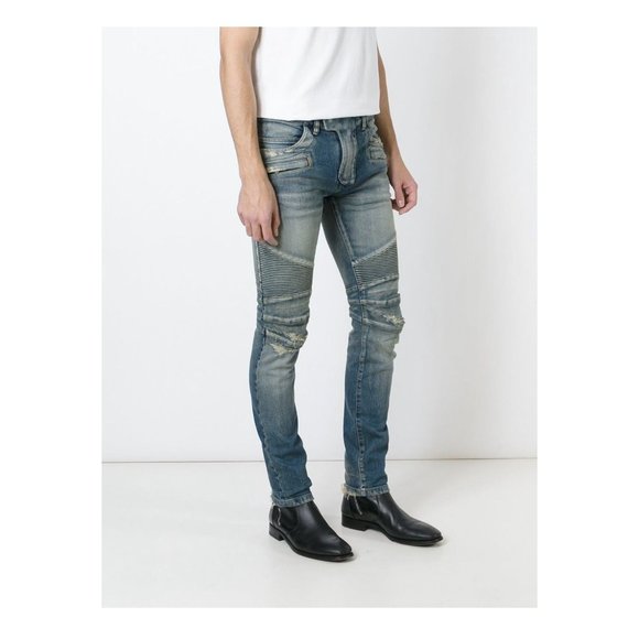 Balmain Biker Jeans - Picture 3 of 8